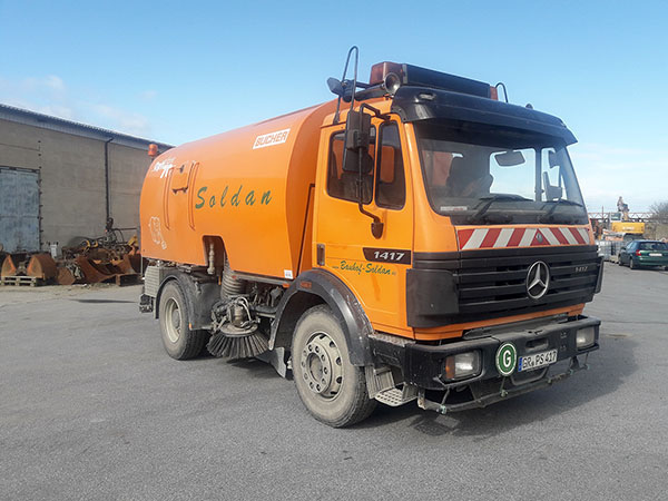 Saugkehrmaschine Bucher Optifant 70
